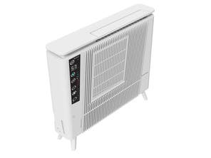 EcoAir desiccant dehumidifier with heater, DDWH10